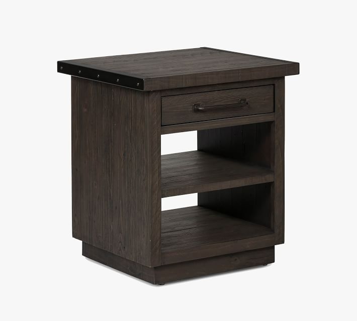 Novato Reclaimed Wood End Table thumbnail 3