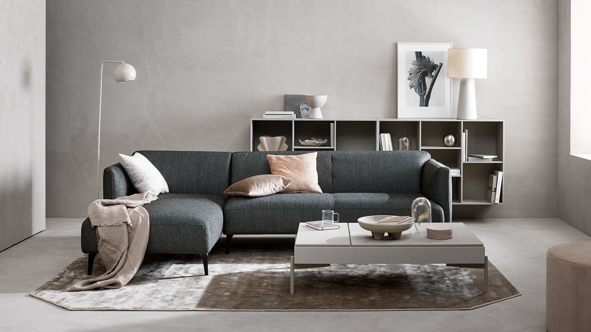 Chiva functional coffee table with storage thumbnail 2