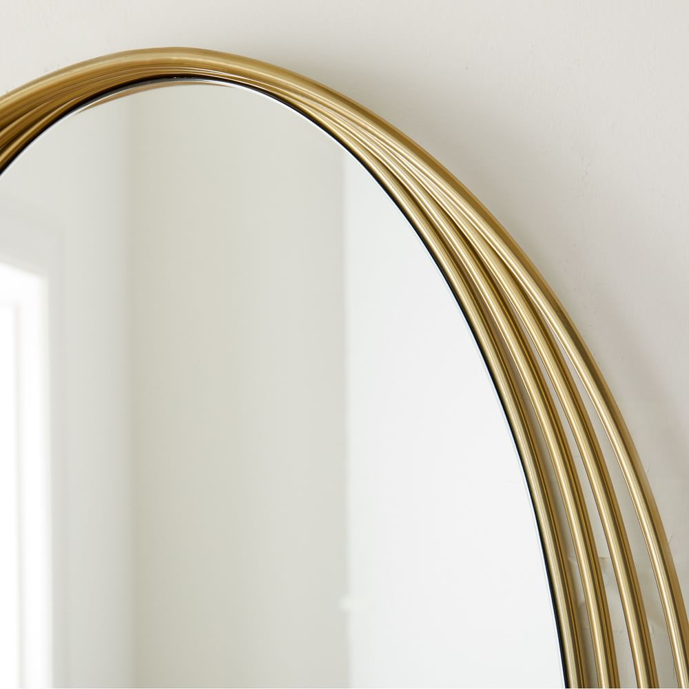 Zelda Oval Mirror thumbnail 3