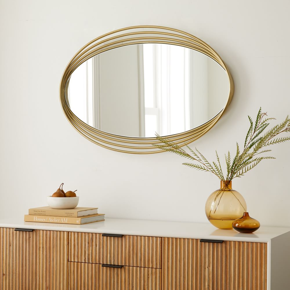 Zelda Oval Mirror thumbnail 4