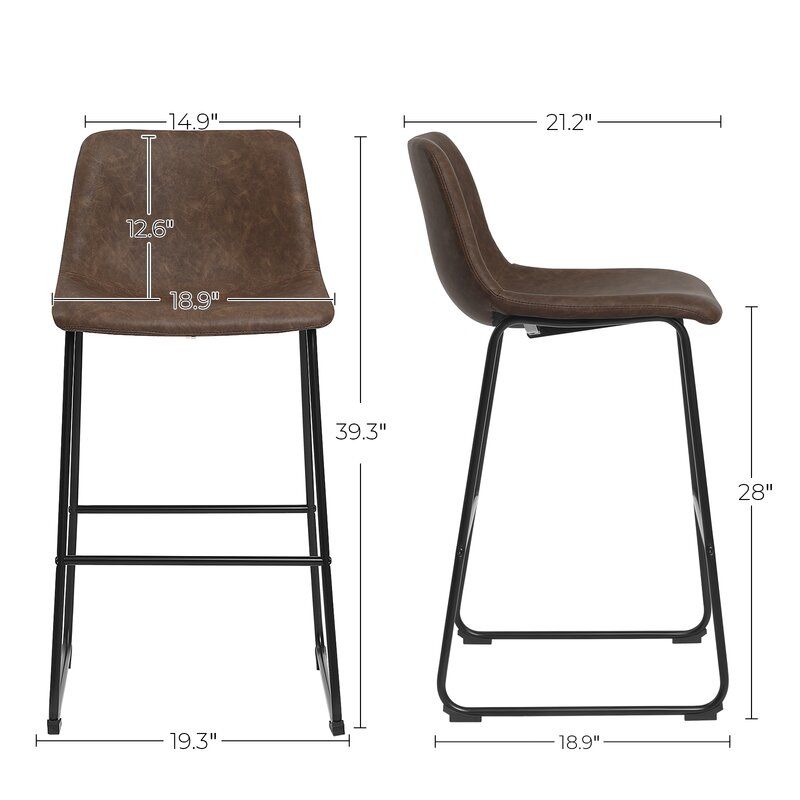 Attie Bar Stool thumbnail 4