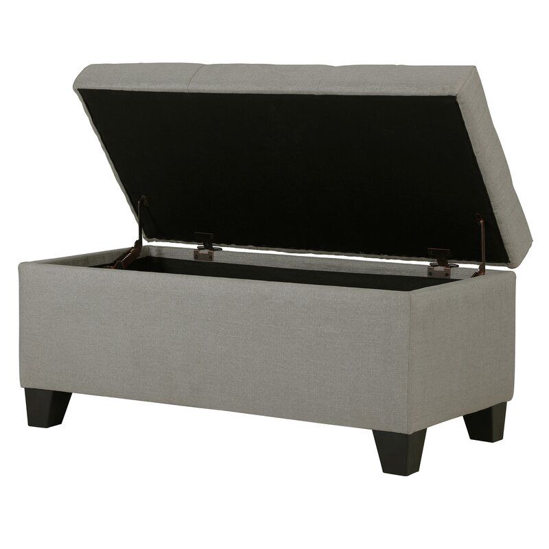 Kenneth Tufted Storage Ottoman thumbnail 4
