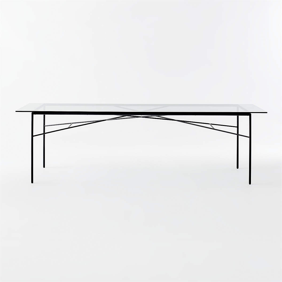 LARGE PAVILION GLASS DINING TABLE MODEL thumbnail 3