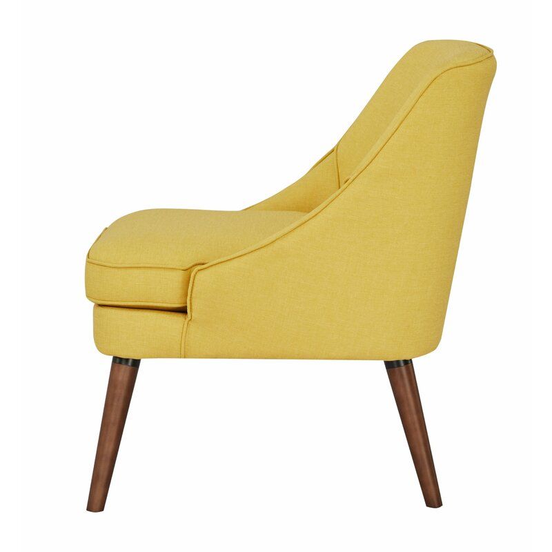 Kora Wide Linen Side Chair thumbnail 2