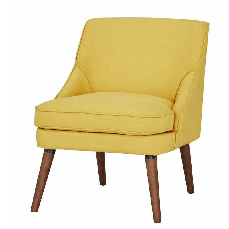 Kora Wide Linen Side Chair thumbnail 3