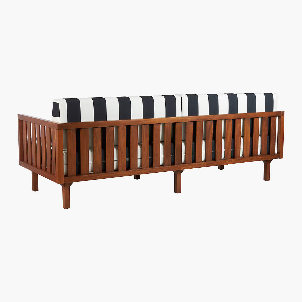 TROPEZ BLACK AND WHITE STRIPE SOFA thumbnail 3