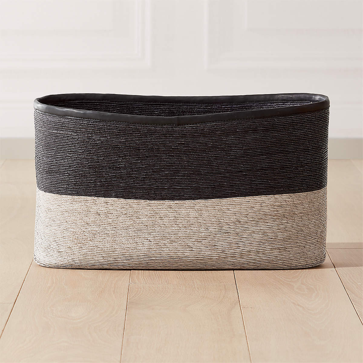 LUNA BLACK AND NATURAL BASKET thumbnail 4