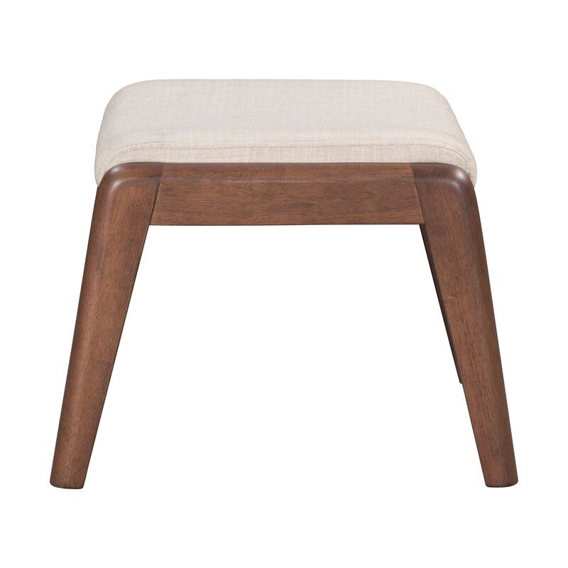 Oisin Wide Tufted Polyester Lounge Ottoman thumbnail 2