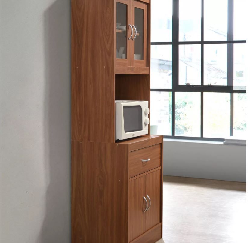 Dining Hutch with Microwave Compartment thumbnail 3