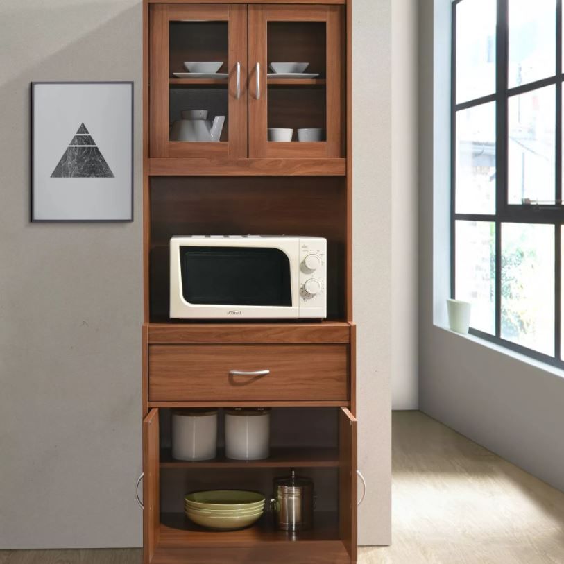 Dining Hutch with Microwave Compartment thumbnail 4