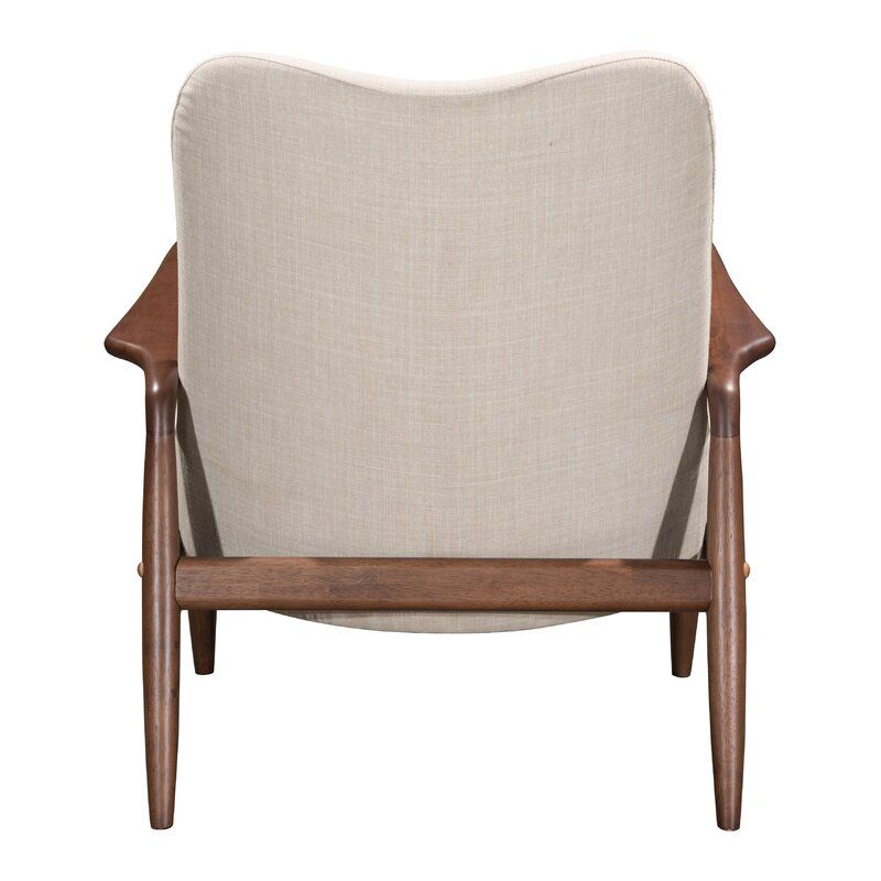 Bronius Tufted Polyester Lounge Chair and Ottoman thumbnail 2
