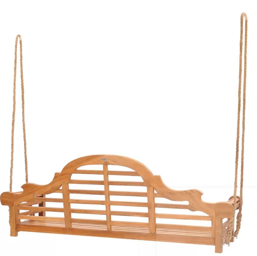 Passarelli Teak Porch Swing thumbnail 3