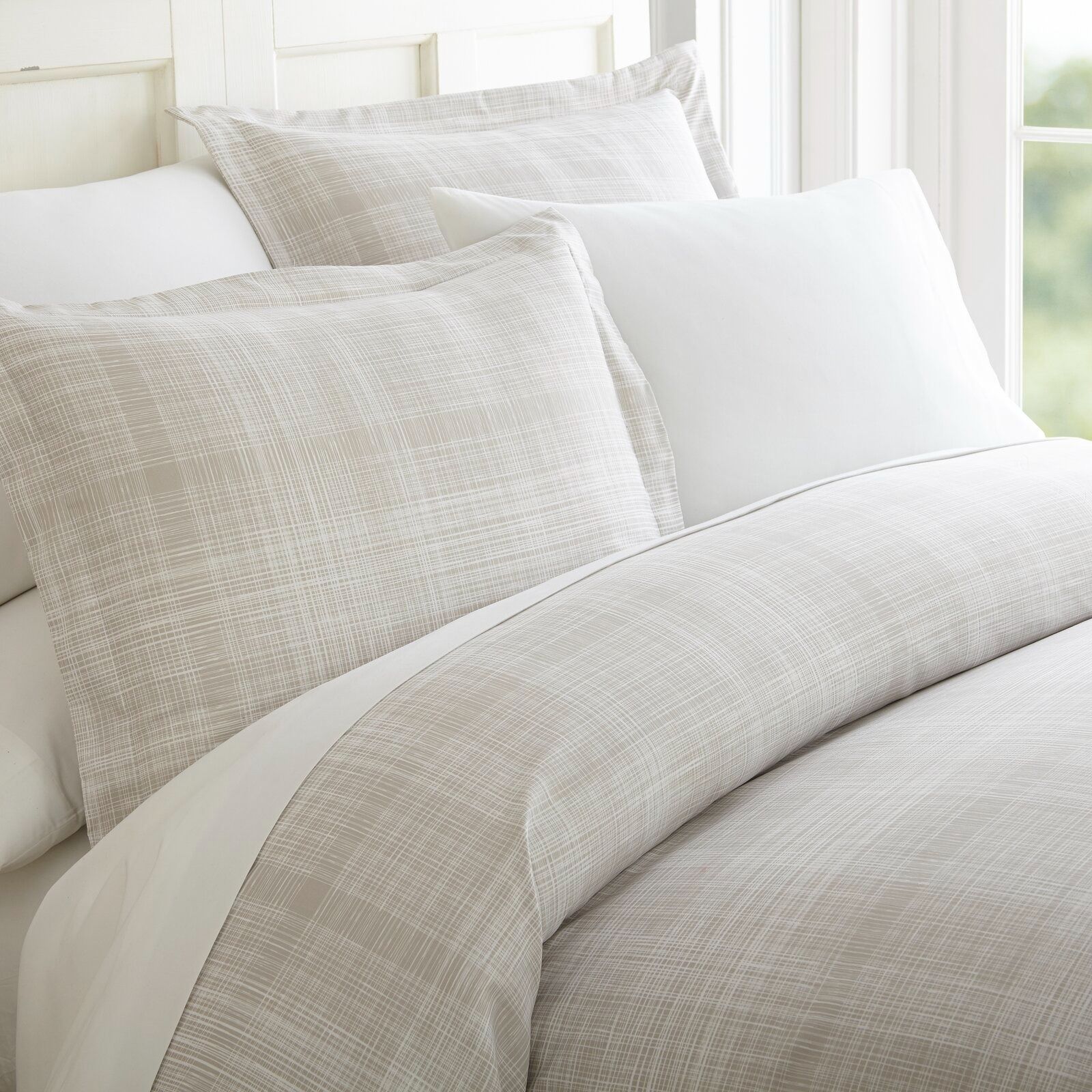 Burkinshaw Microfiber Modern and Contemporary Duvet Cover Set thumbnail 3