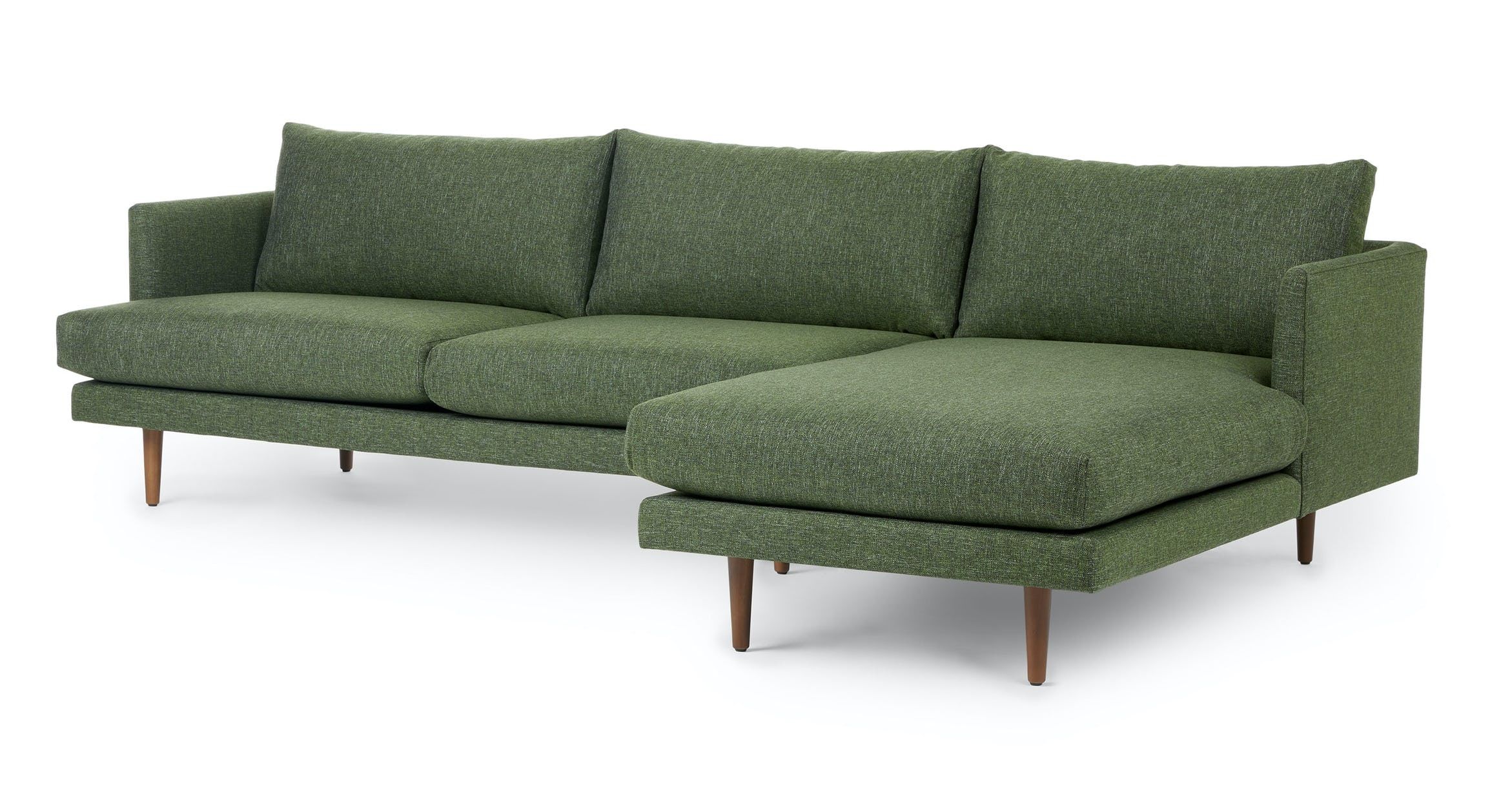 Burrard forest green right sectional thumbnail 2