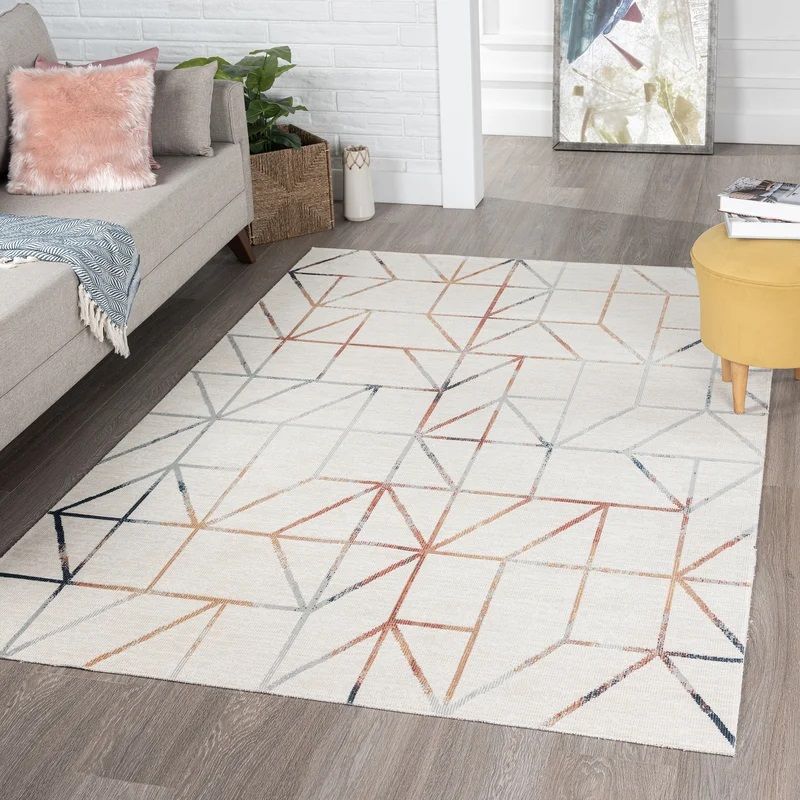 Thier Pink Area Rug-7'8"x10' thumbnail 3