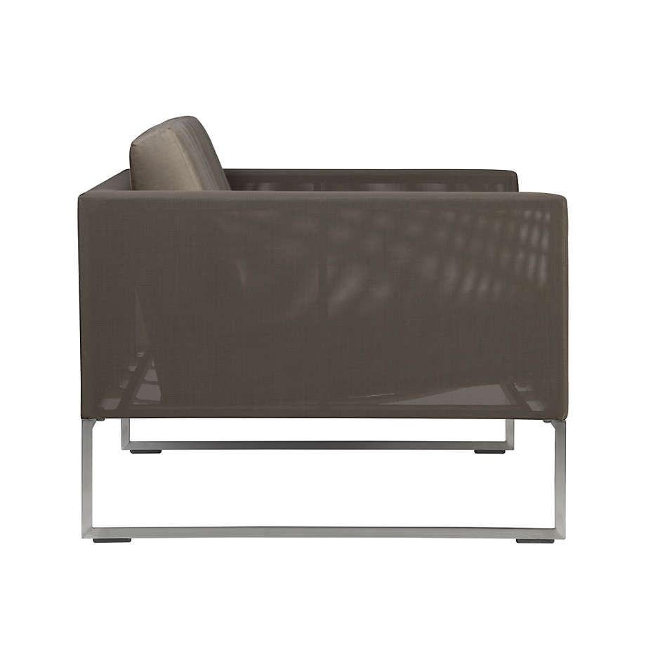 Dune Taupe Sofa with Sunbrella Cushions thumbnail 4
