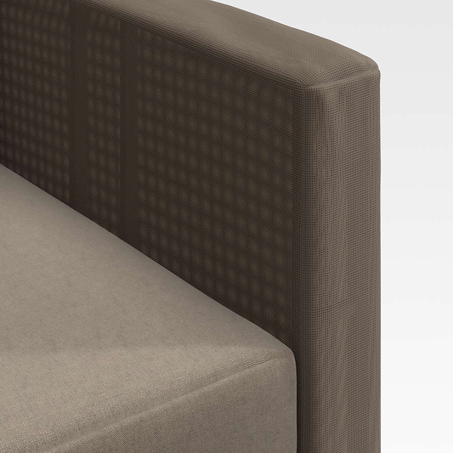 Dune Taupe Lounge Chair with Sunbrella Cushions thumbnail 3