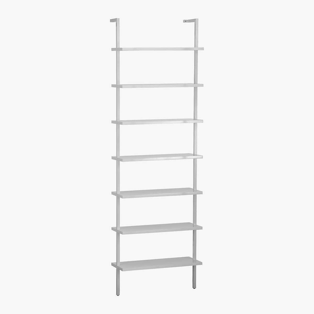 STAIRWAY WHITE WALL MOUNTED BOOKCASE thumbnail 2