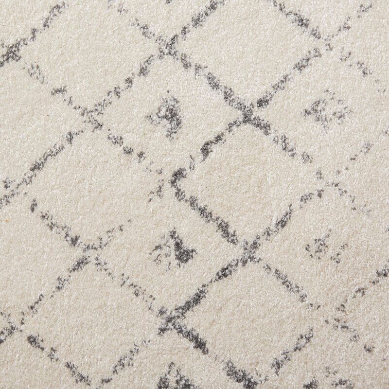 Lucienne Geometric Gray Area Rug thumbnail 4