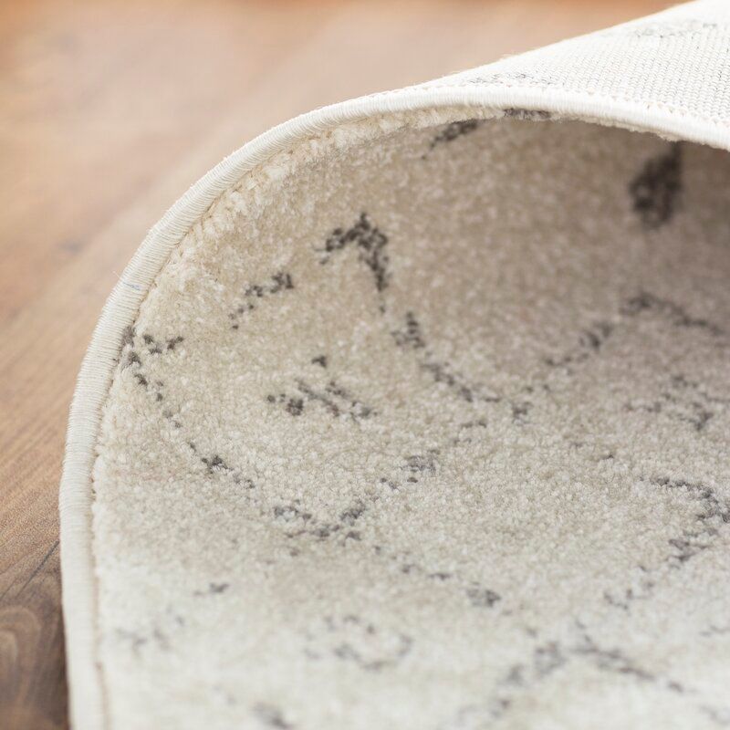 Lucienne Geometric Gray Area Rug thumbnail 5