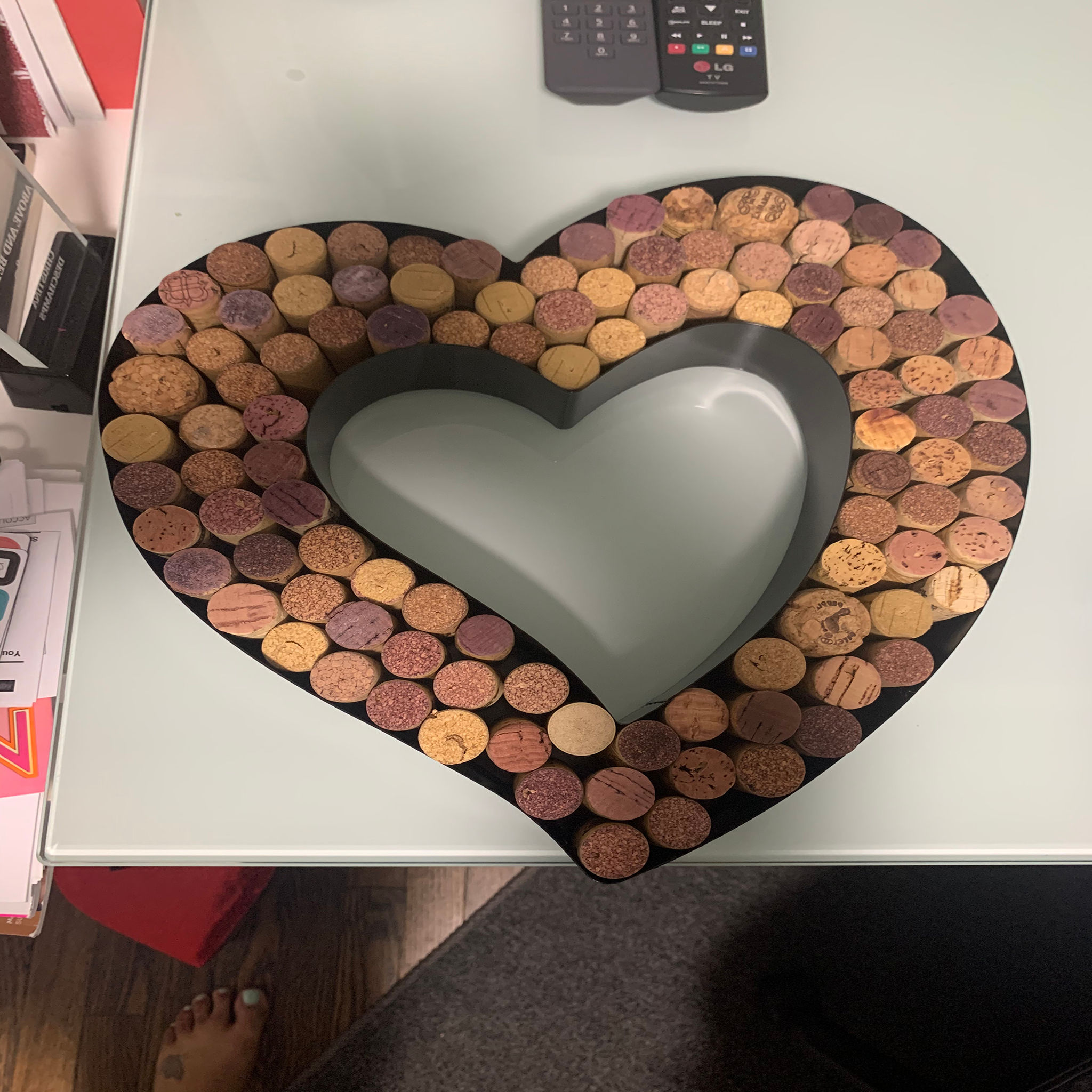 Customer Heart with cork decor thumbnail 2