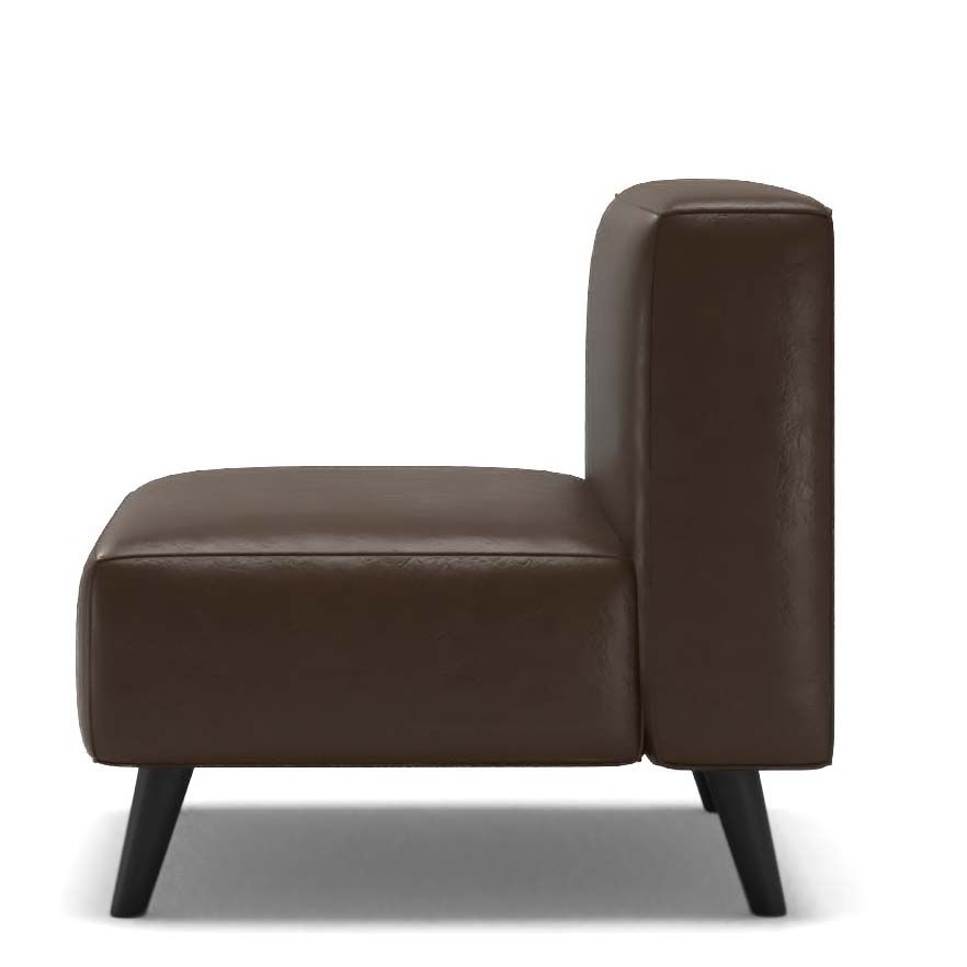 Customer Low leather chair thumbnail 3