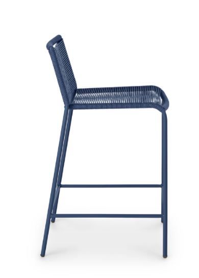 Zina Indigo Blue Counter Stool thumbnail 2