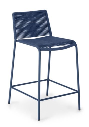 Zina Indigo Blue Counter Stool thumbnail 8