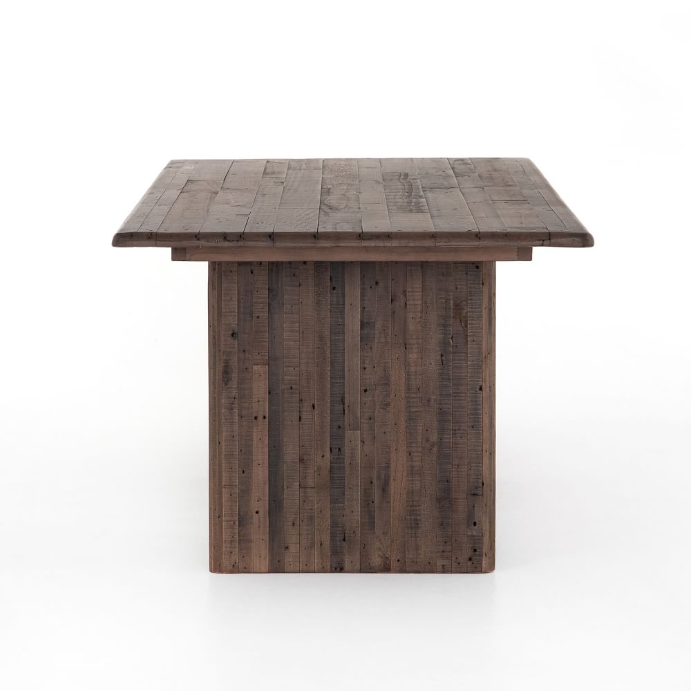 Mixed Reclaimed Wood Dining Table thumbnail 3