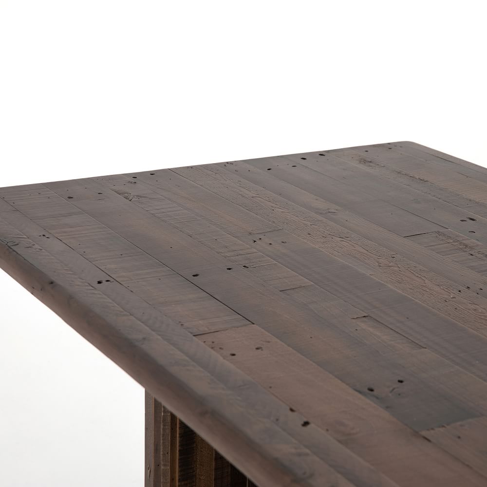 Mixed Reclaimed Wood Dining Table thumbnail 5