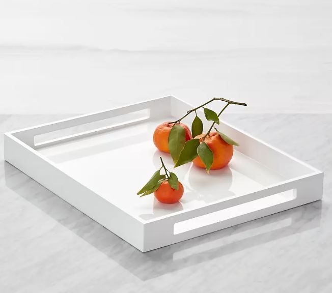 GRANT WHITE SERVING TRAY thumbnail 2