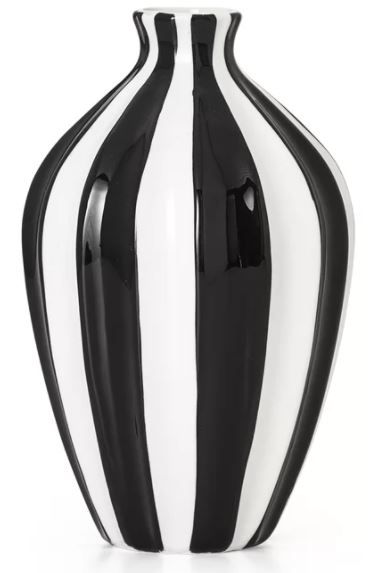 Gelb Black And White Ceramic Table Vase thumbnail 2