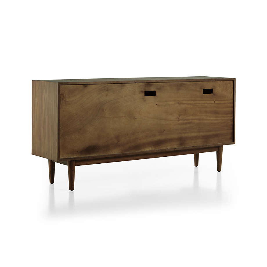 Tate Walnut CredenzaMedia Console thumbnail 4