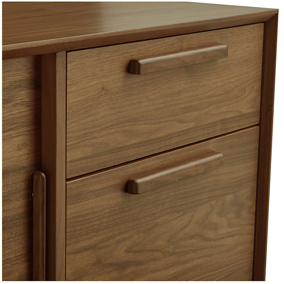 Tate Walnut CredenzaMedia Console thumbnail 5