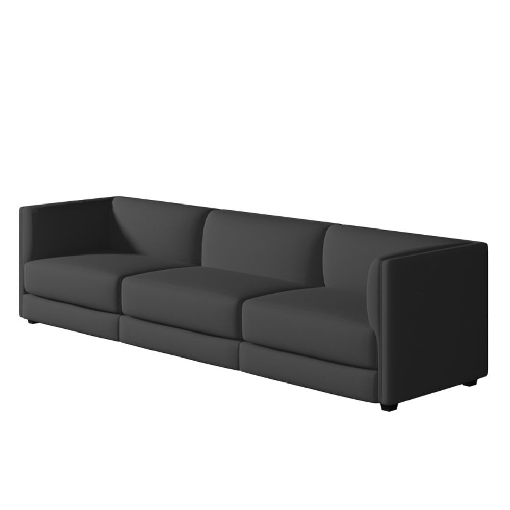 Customer Long grey modular sofa thumbnail 3