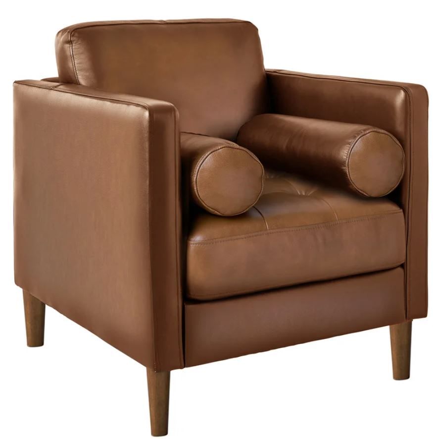 Gillmore 3 Piece Genuine Leather Living Room Set2 thumbnail 3