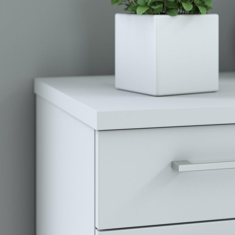 3 Drawer Mobile Lateral Filing Cabinet thumbnail 2