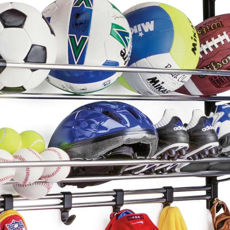 Wall Mounted Sports Rack thumbnail 2