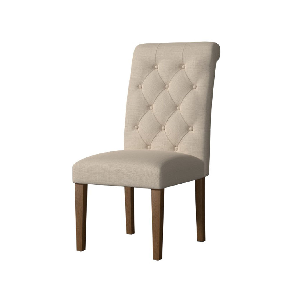 Ashcraft Tufted Upholstered Side Chair thumbnail 3