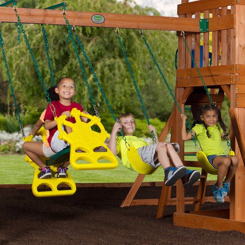 Thunder Ridge All Cedar Swing Set thumbnail 4