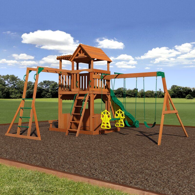 Thunder Ridge All Cedar Swing Set thumbnail 6