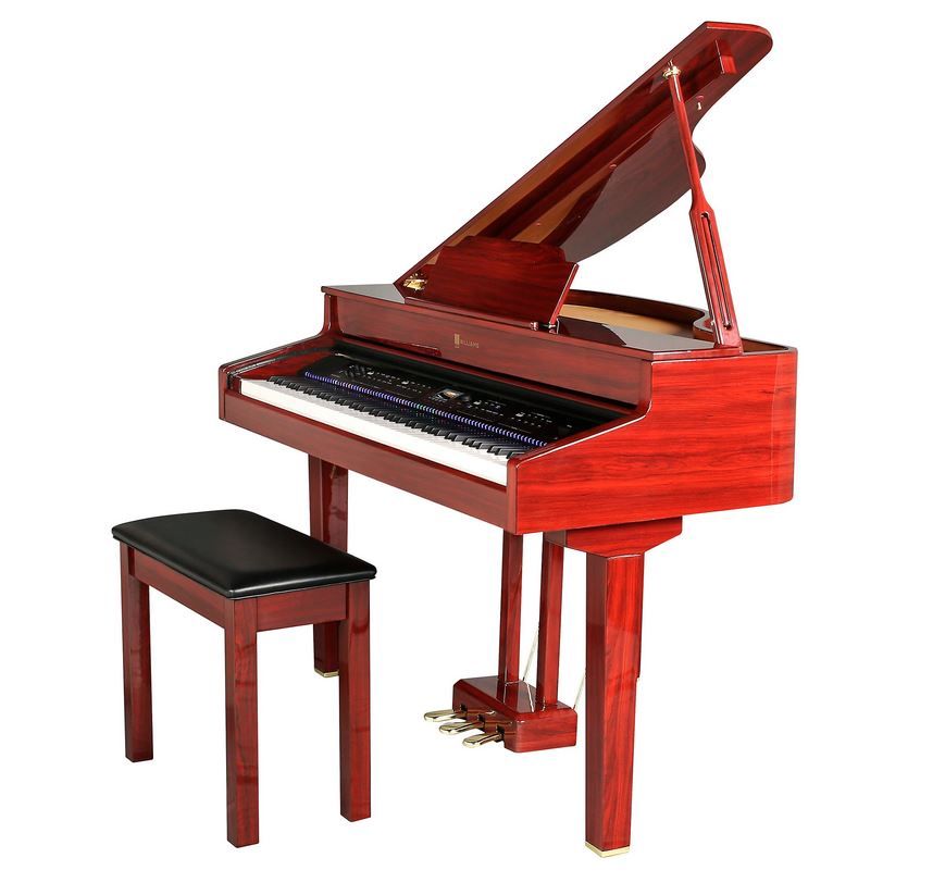 Williams Symphony Grand Digital Micro Grand Piano - Mahogany thumbnail 2