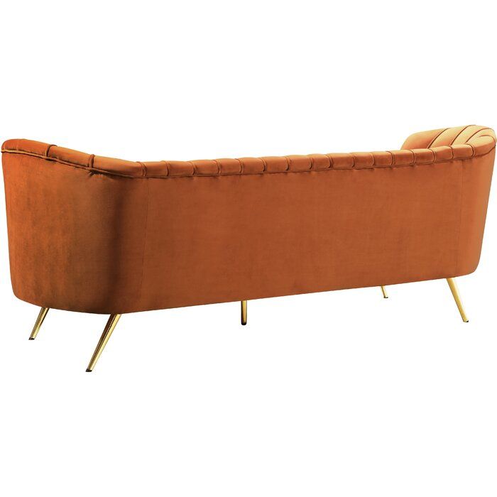 Oberyn Velvet Sofa thumbnail 3