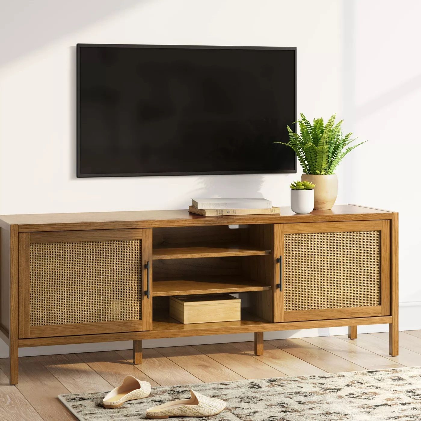 Warwick TV Stand with Storage thumbnail 2