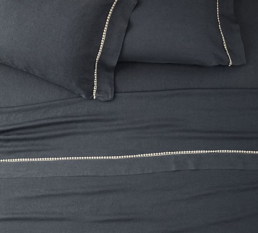 European Flax Linen King Pillowcase thumbnail 2