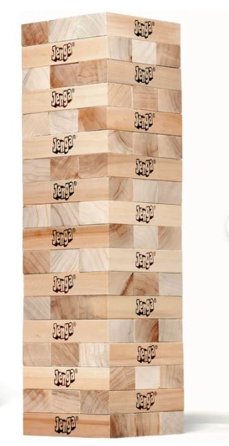 Jenga GIANT Hardwood Game thumbnail 2