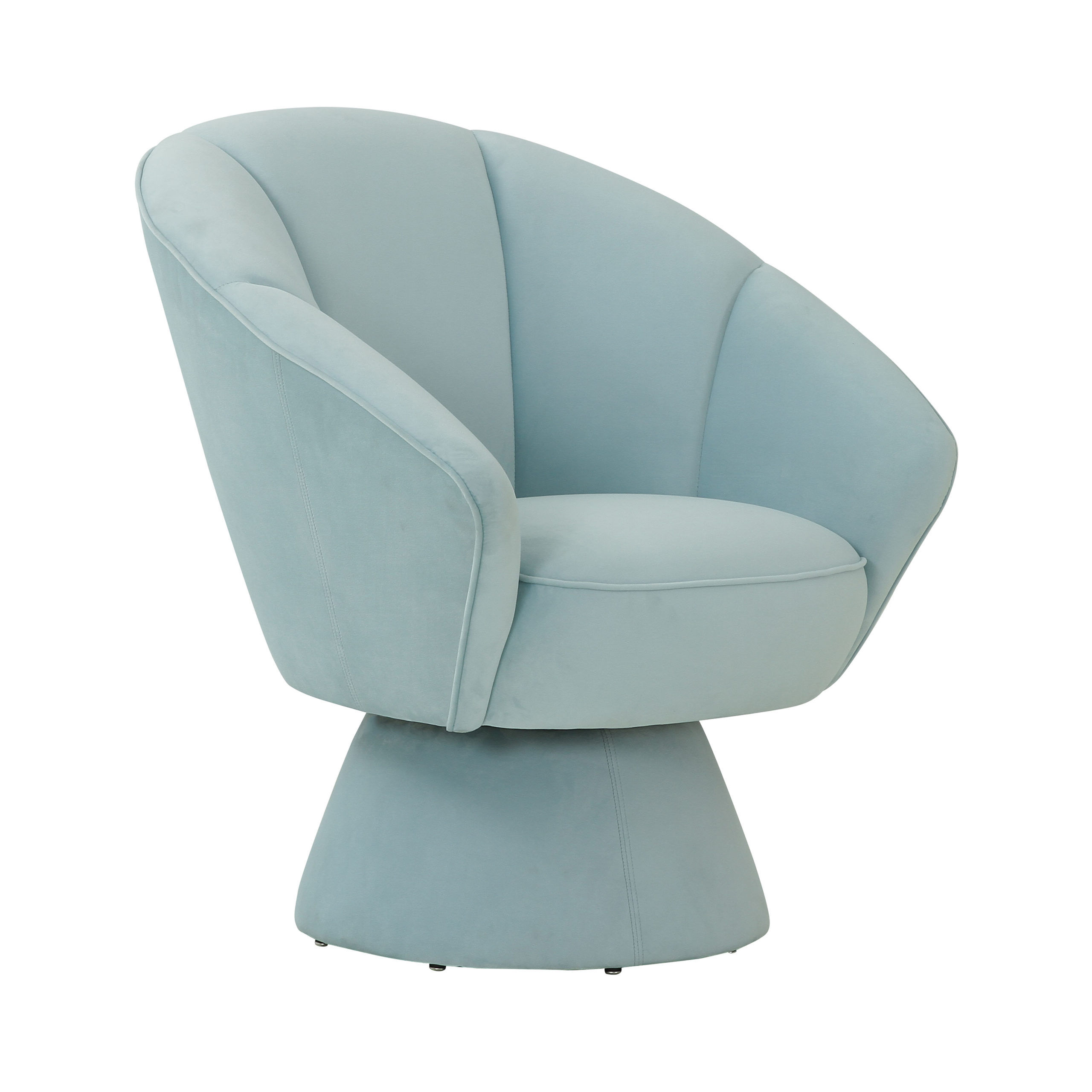 Bliss Light Blue Accent Chair thumbnail 2