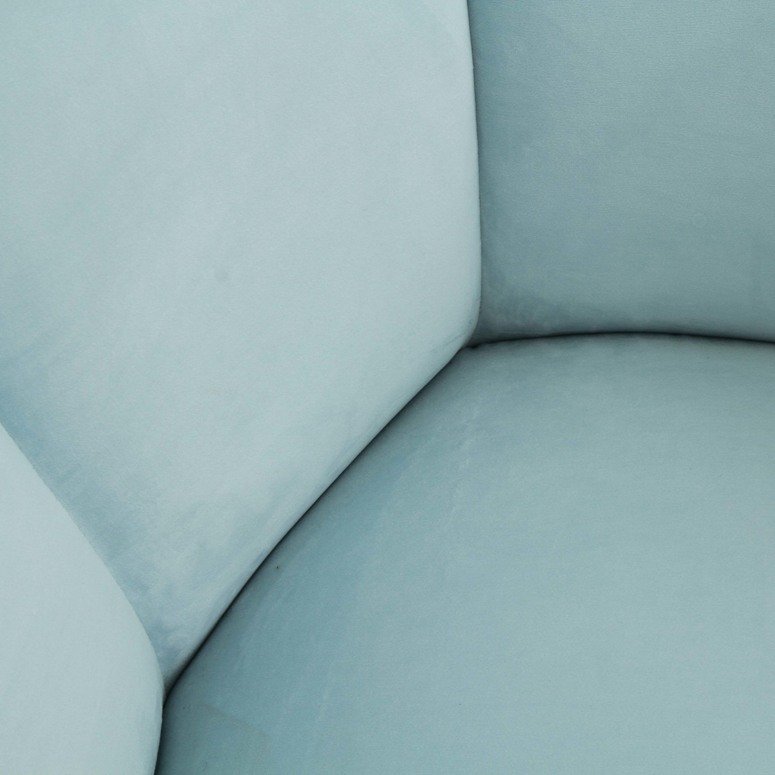 Bliss Light Blue Accent Chair thumbnail 4