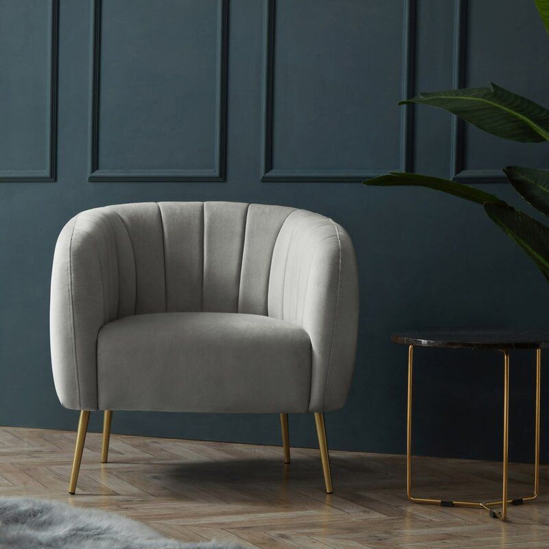 Indianola Modern Barrel Chair thumbnail 2