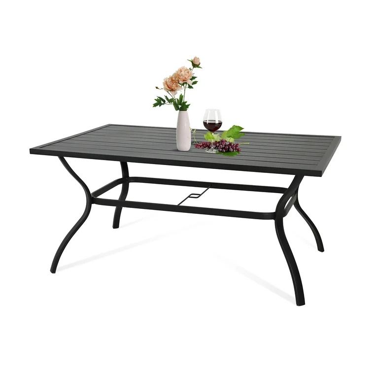 Hewson Metal Dining Table thumbnail 3